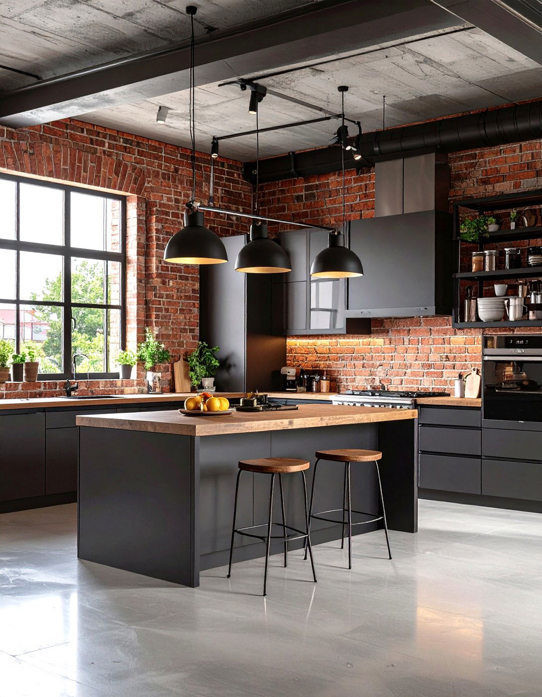 The Sleek Modern Industrial Kitchen - 30 kitchen layout design tool ideas