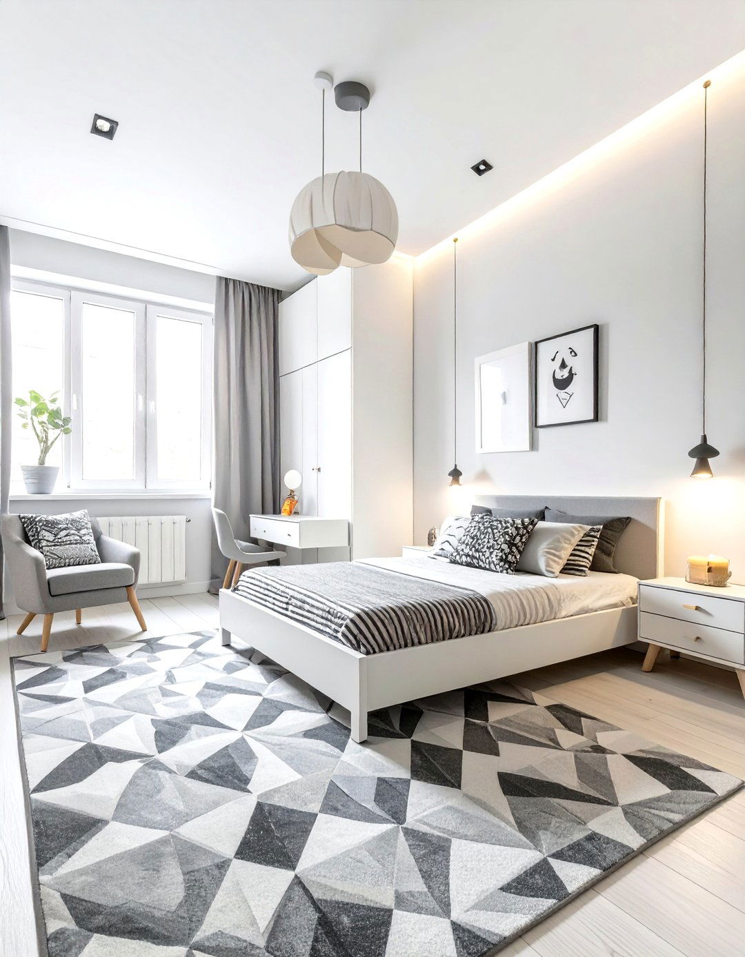 The Sleek Modern Monochrome Bedroom - 30 cool boys bedroom ideas