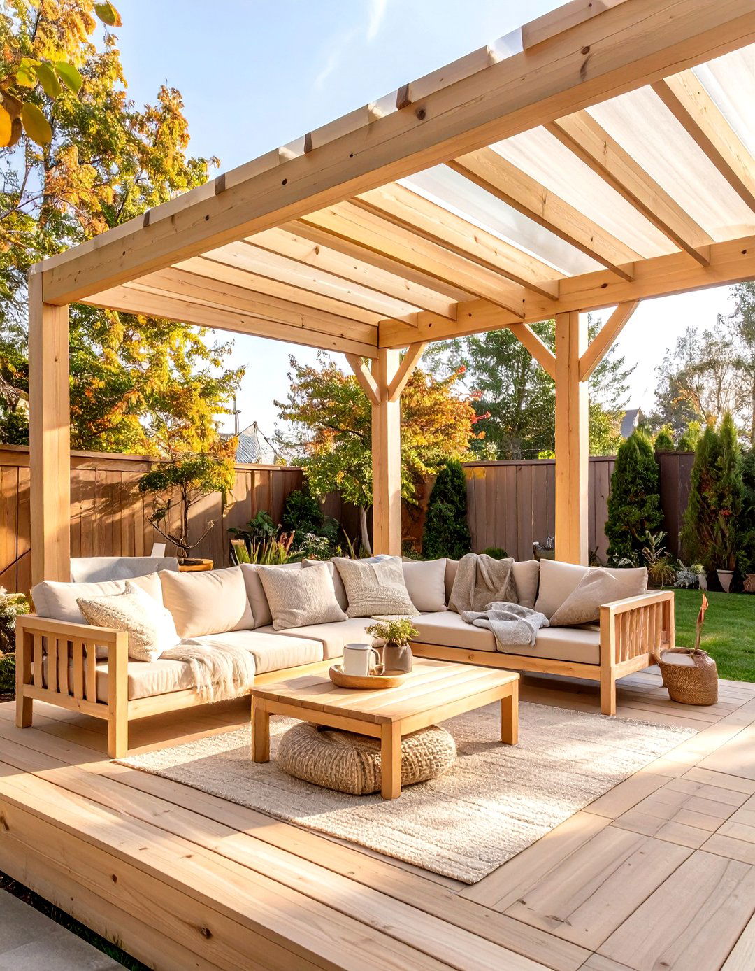 The Sleek Scandinavian Hideaway - 30 covered patio extension ideas
