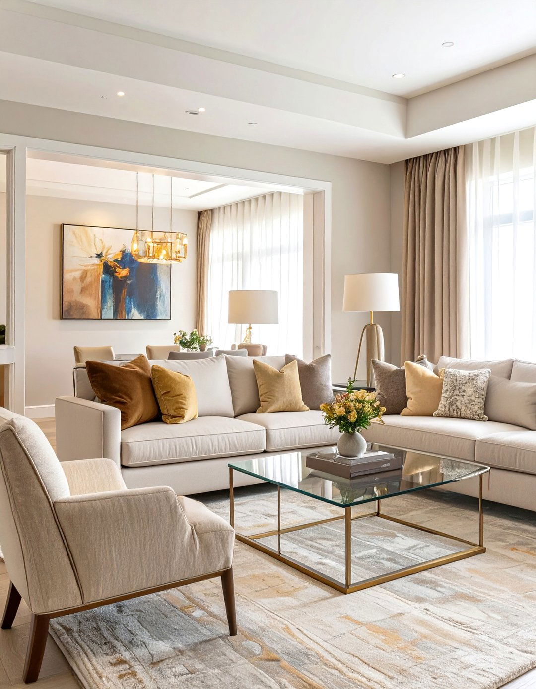 The Sleek Transitional Design - 30 classic interior design ideas