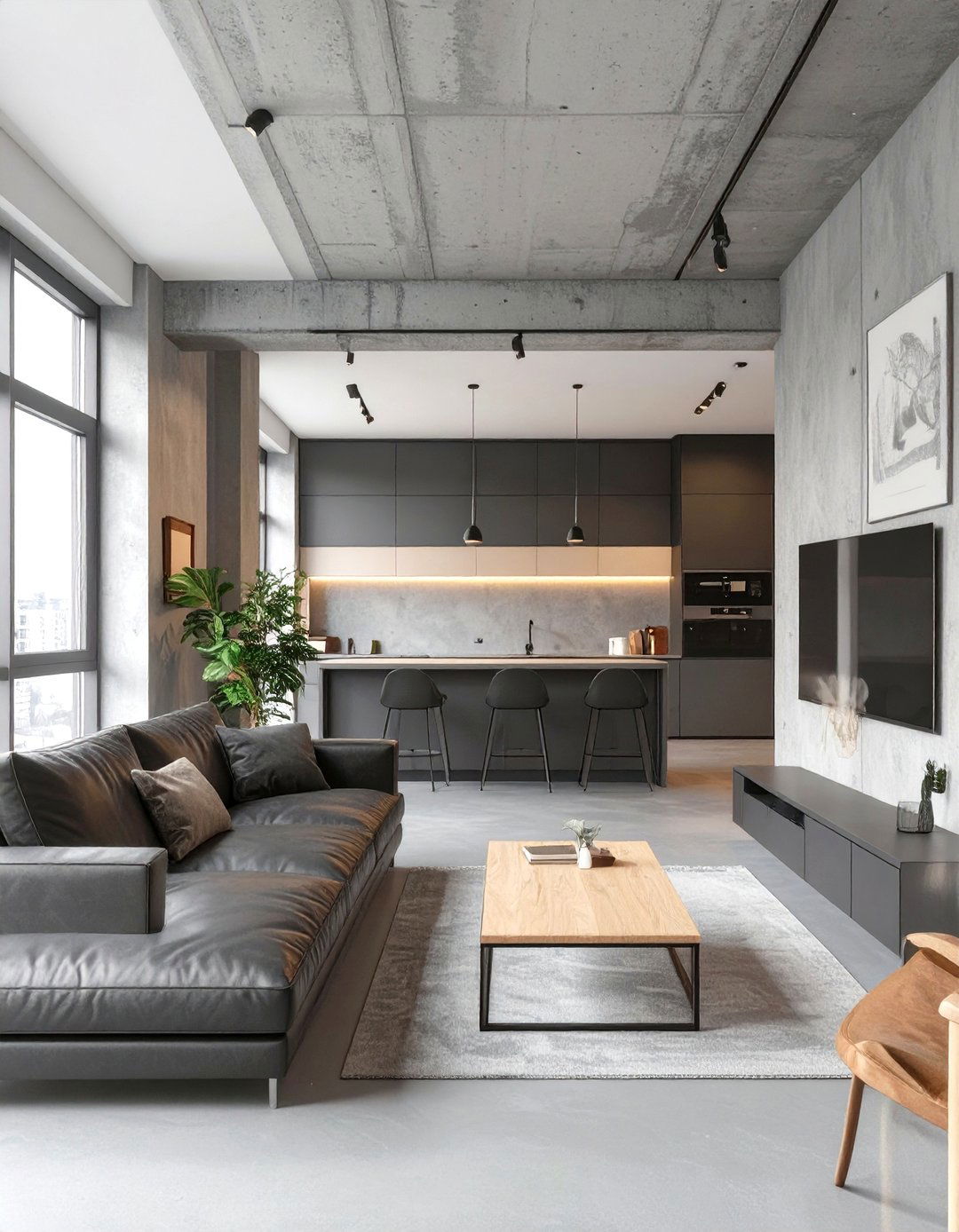 30 Interior Design Project Manager Ideas for Success - We Love Home Blog - Urban Bachelor Pad Renovation Idea
