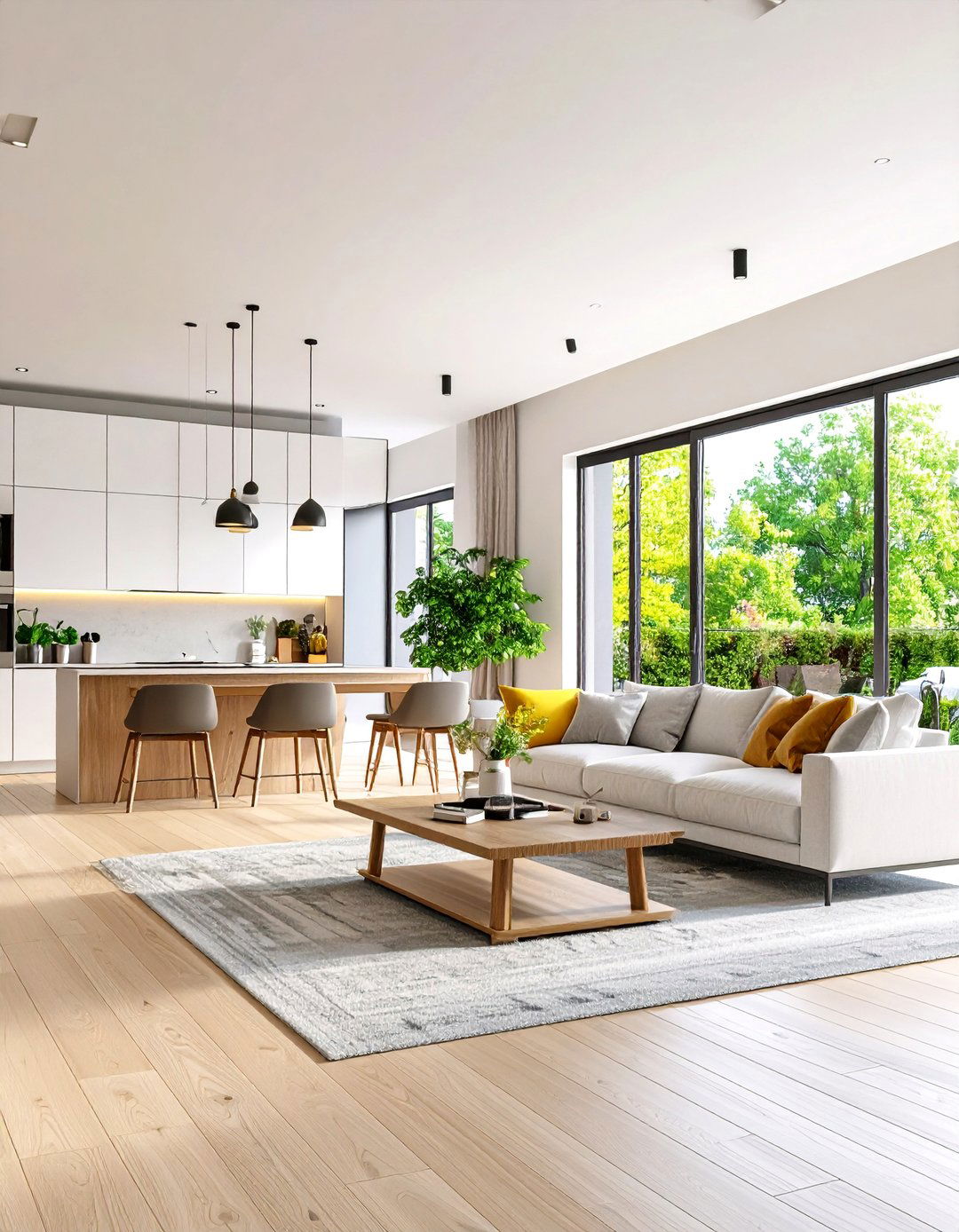 The Sleek Urban Minimalist Apartment - 30 3d house design ideas