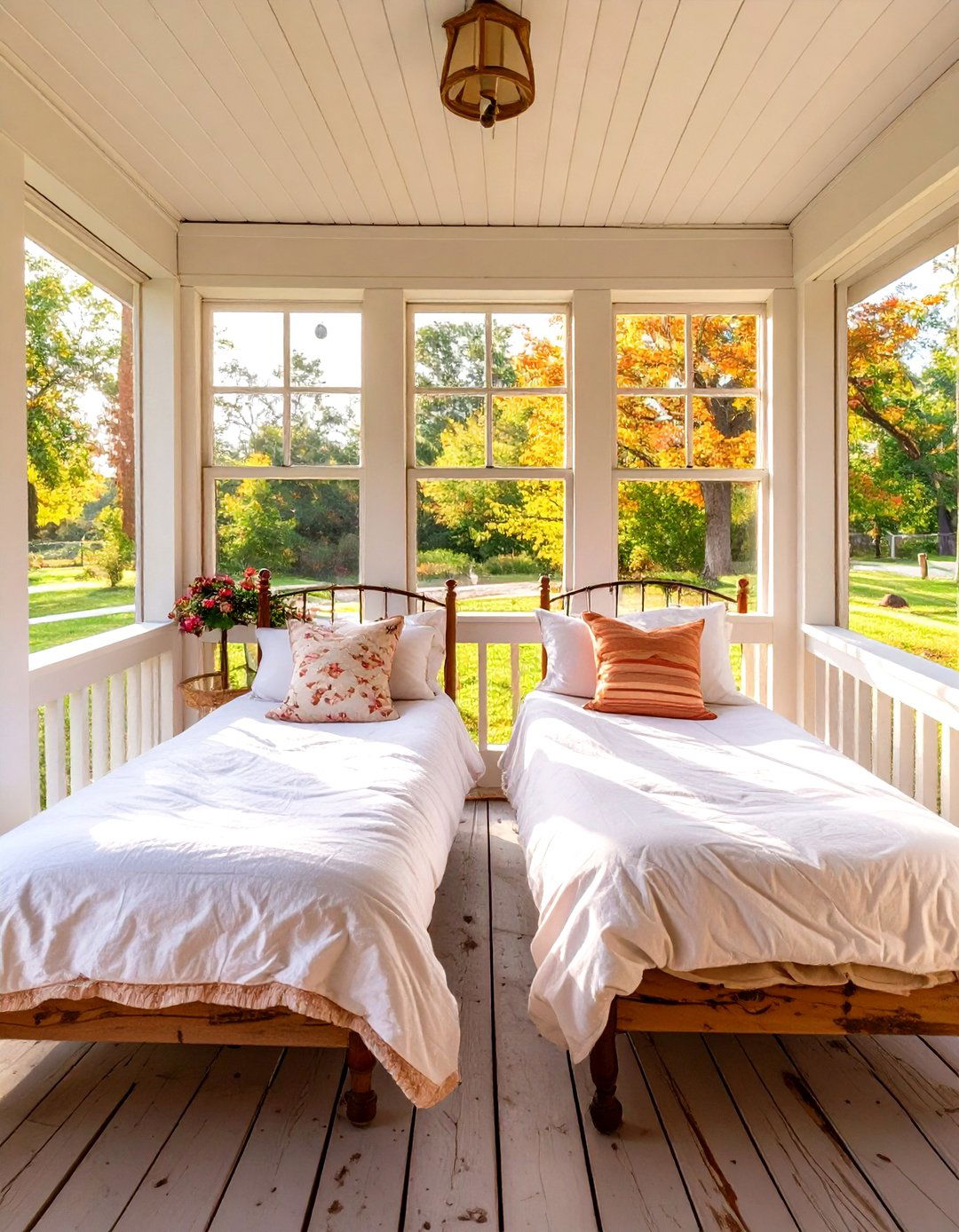 The Sleeping Porch Revival - 30 country farmhouse porch ideas