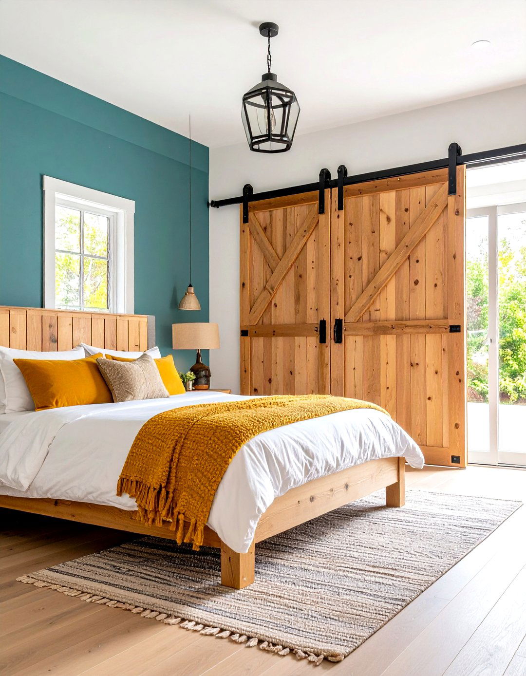 The Sliding Barn Door Bedroom - 30 joanna gaines bedroom ideas