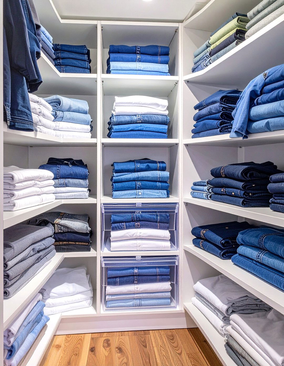 The Sliding Shelf Dividers Closet - 30 narrow closet ideas