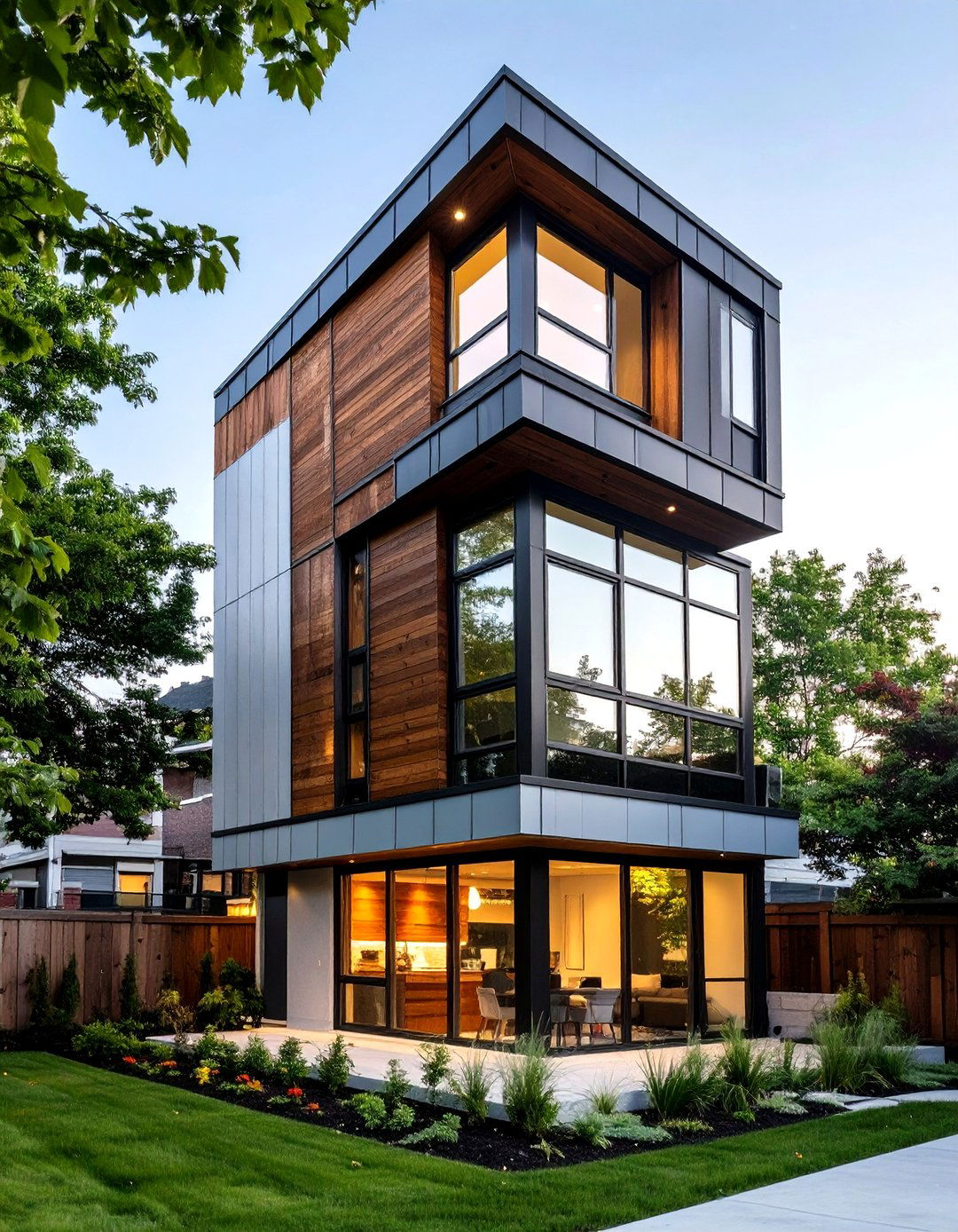The Small Footprint Tower House - 30 low budget simple two storey house design ideas