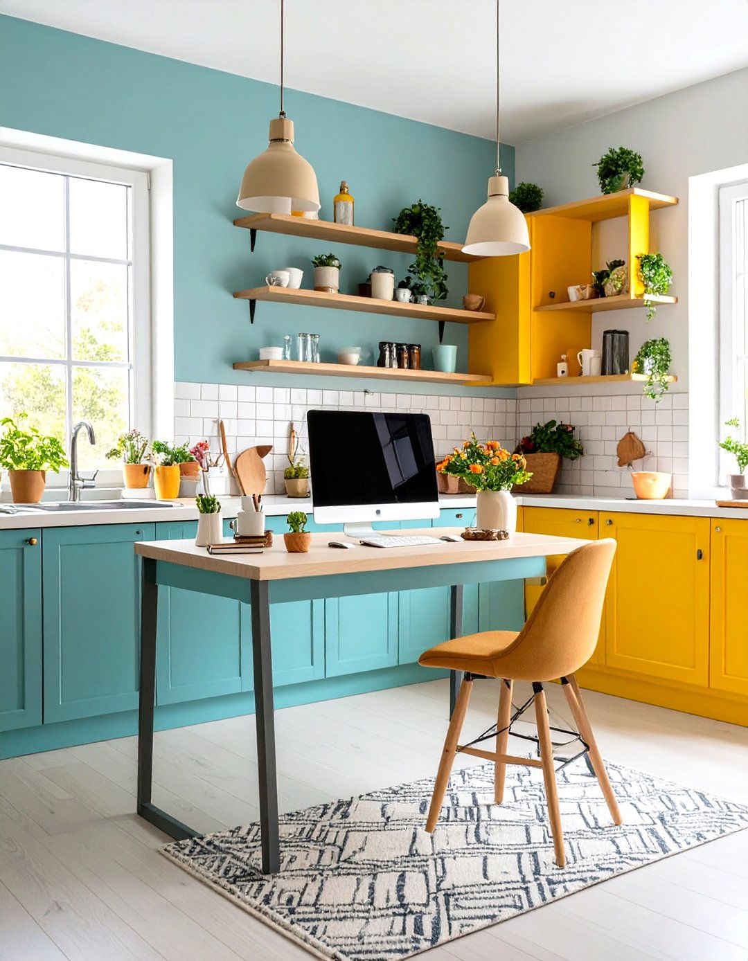 The Small Home Office Kitchen Corner - 30 kitchen corner ideas