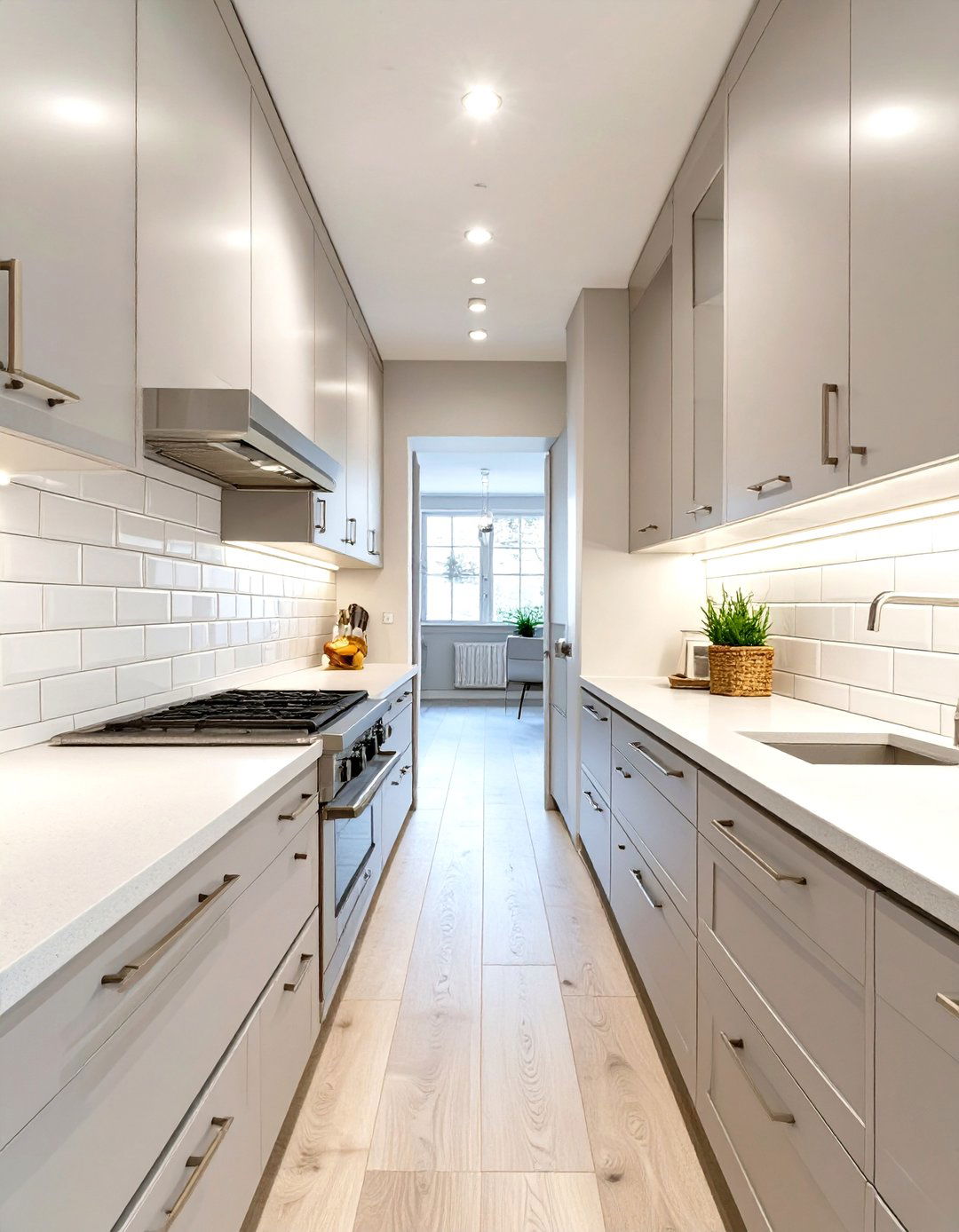 The Small Space Galley Kitchen - 30 free online kitchen design ideas