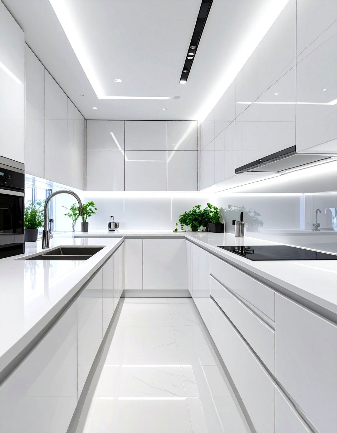 The Smart All White Kitchen - 30 all white kitchen ideas