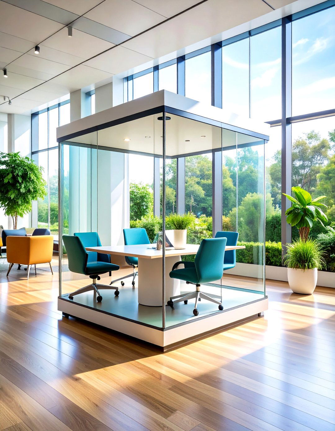 The Smart Glass Privacy Pod - 30 futuristic interior design ideas