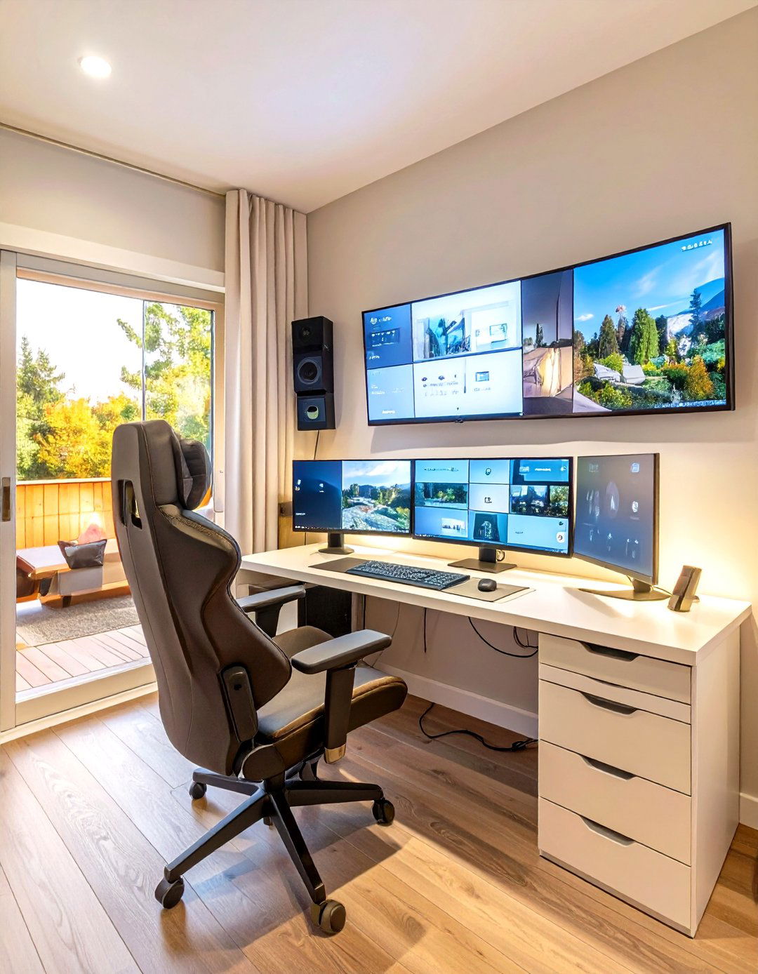 The Smart Home Control Center Man Cave - 30 tiny small man cave ideas