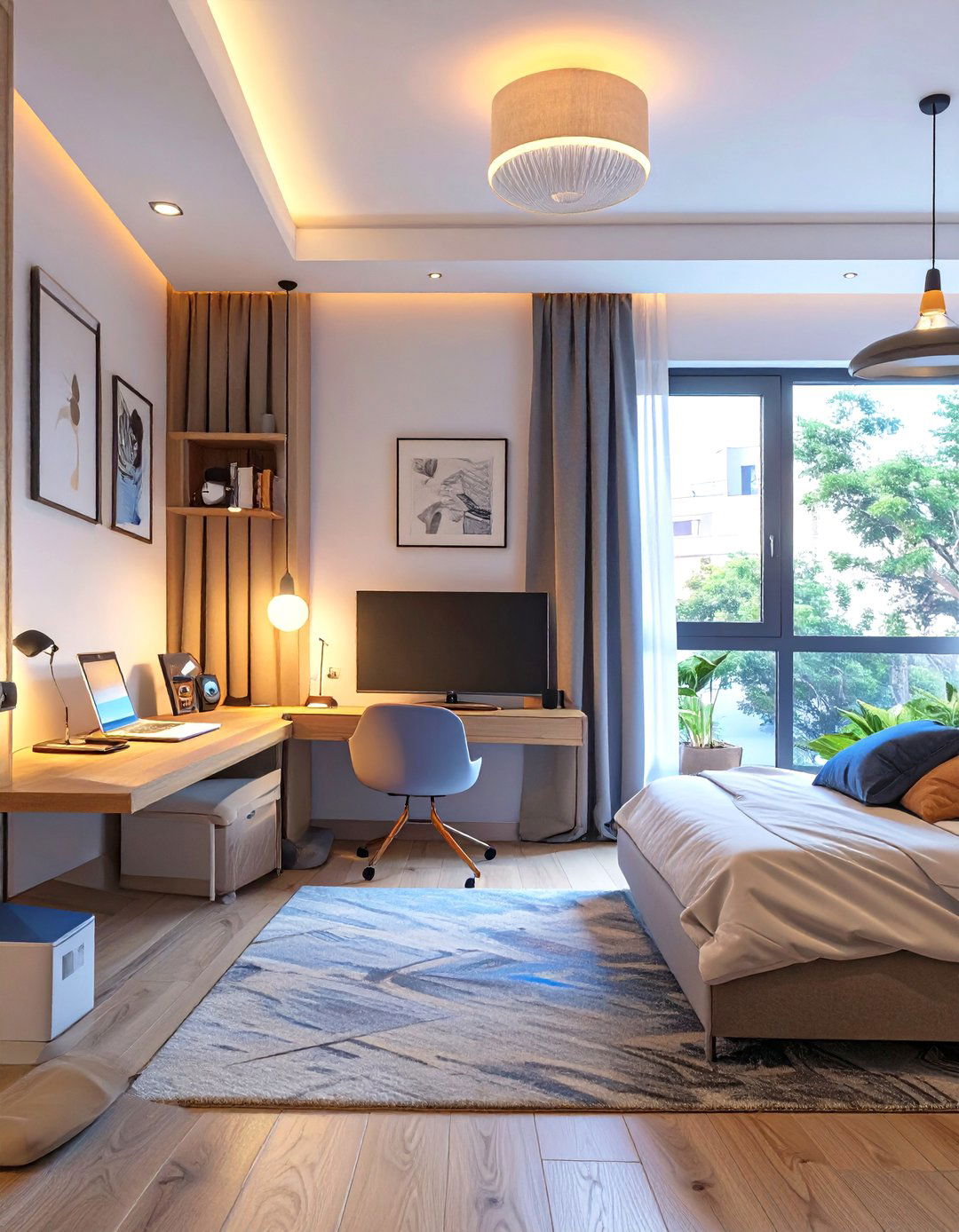 The Smart Home Innovators Quarters - 30 guys dorm room ideas
