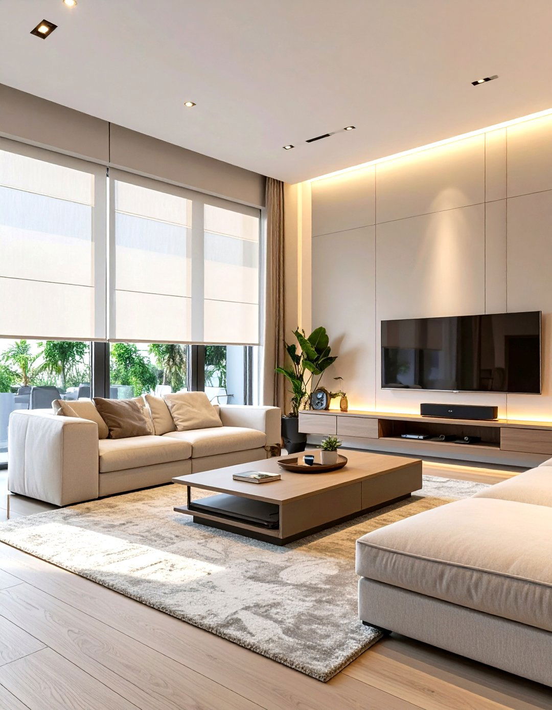 The Smart Home Integrated Living Room - 30 interior design blogs ideas