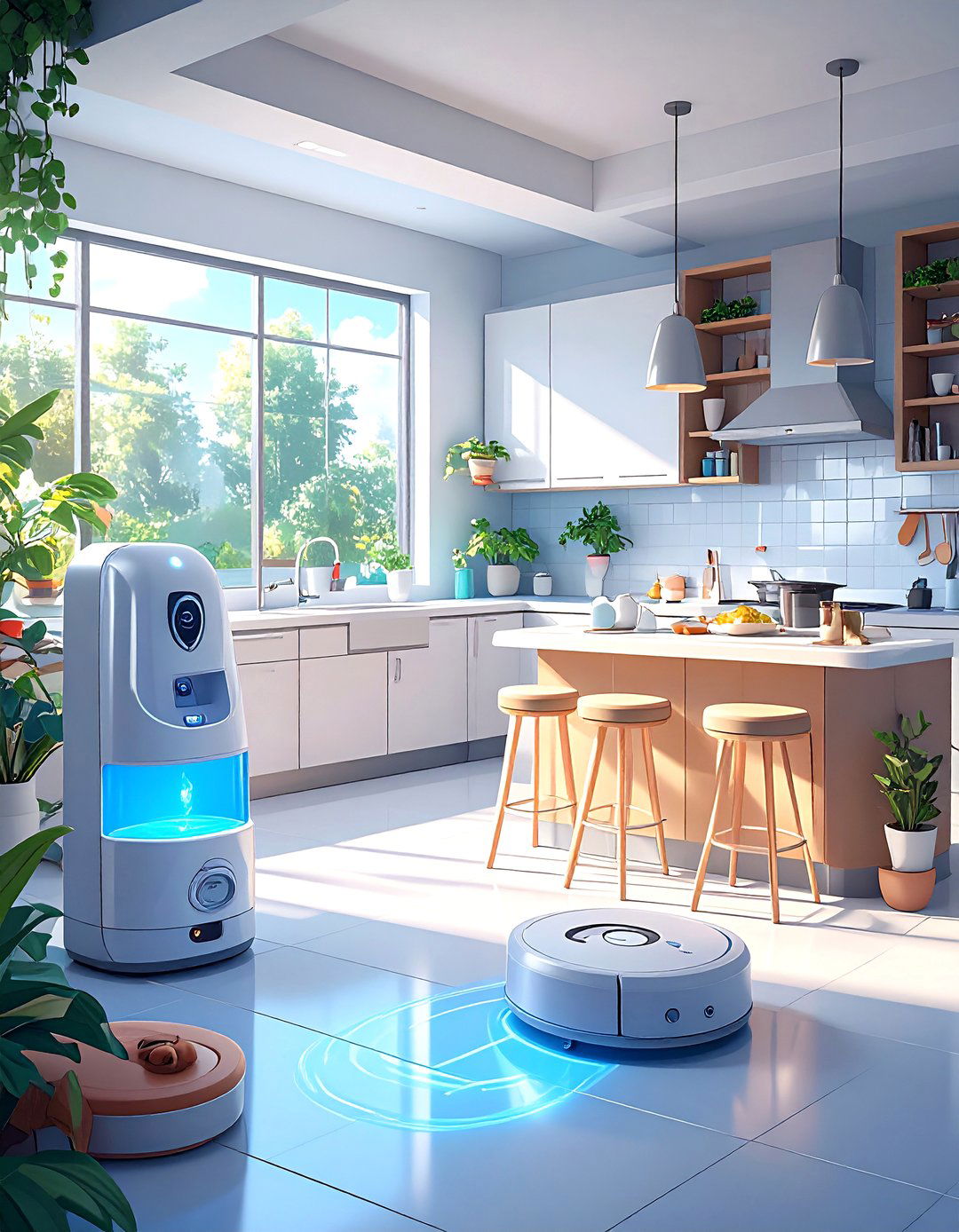 The Smart Home with Automated Pet Care - 30 ai pet-friendly home design ideas