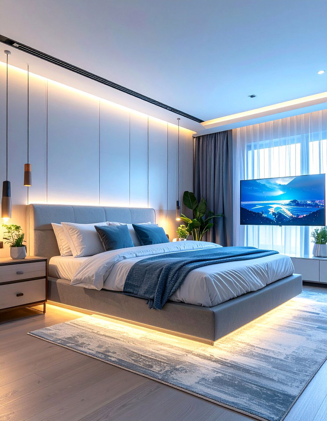 The Smart Tech Bedroom - 30 3d bedroom design ideas