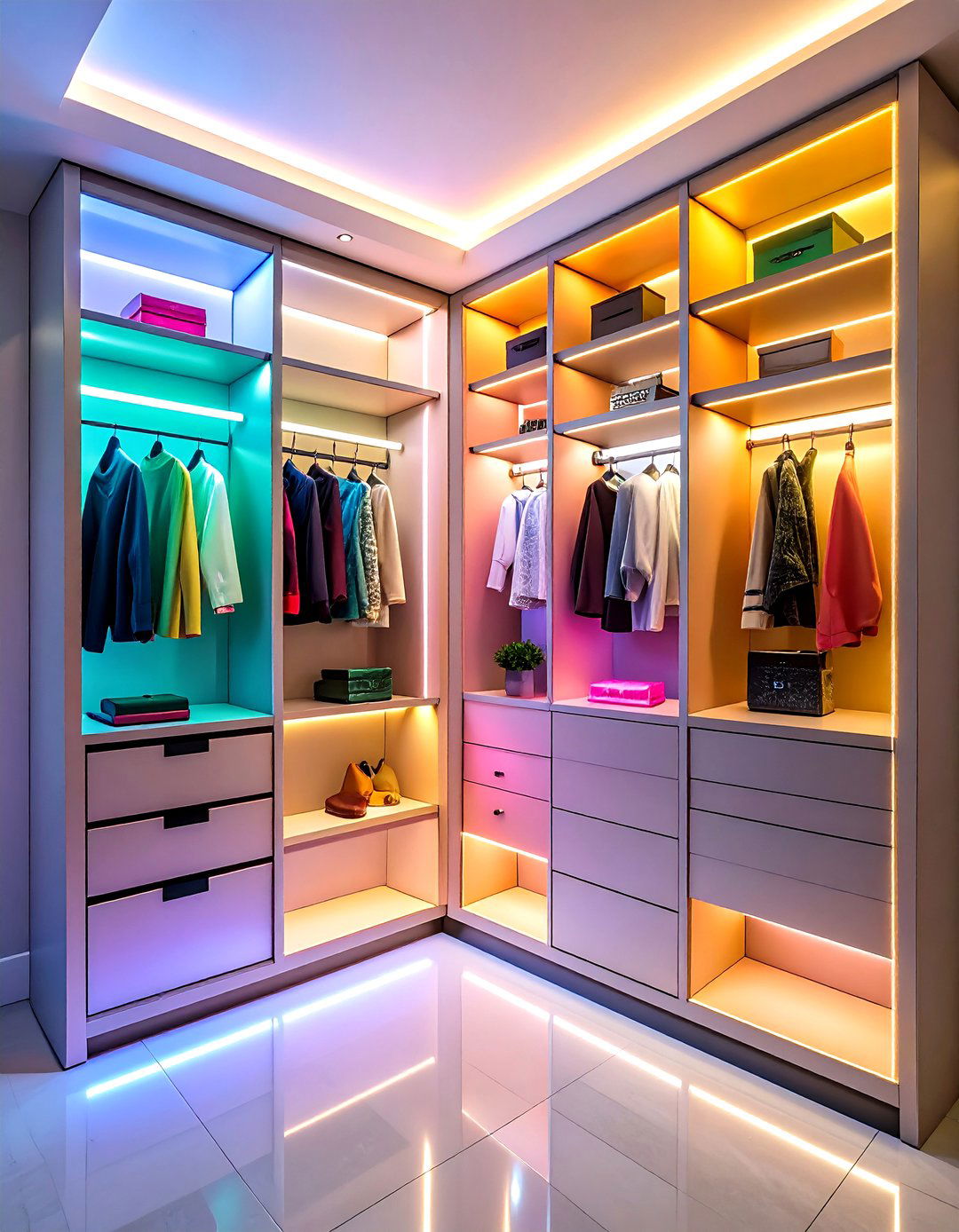 The Smart Tech Entryway Closet - 30 entryway closet ideas