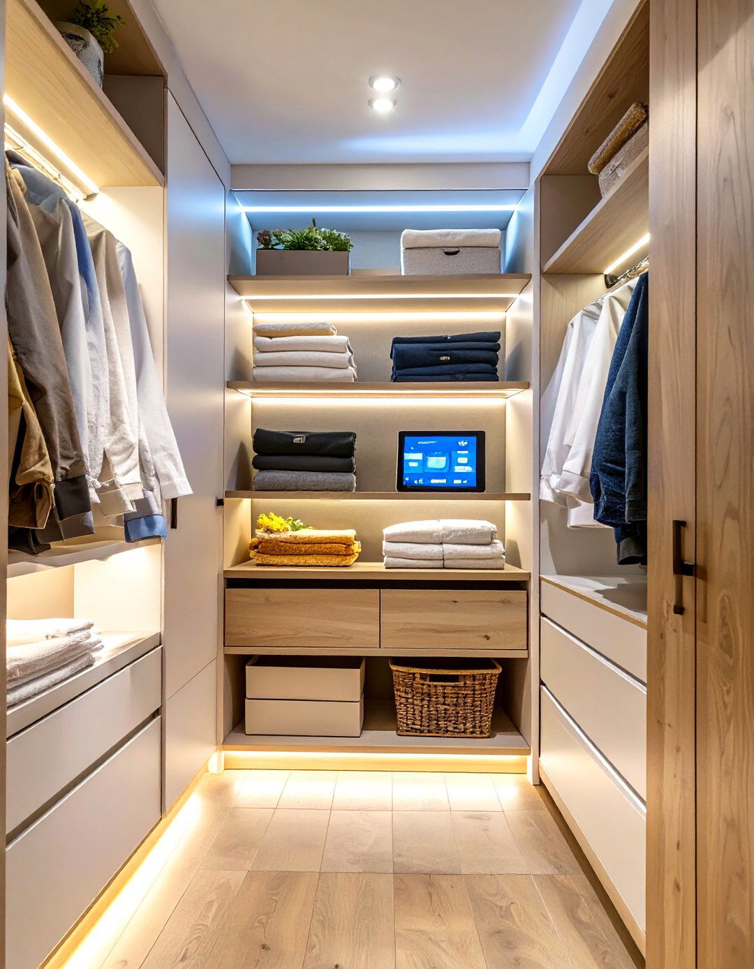 30 Hallway Linen Closet Ideas for Better Organization - We Love Home Blog