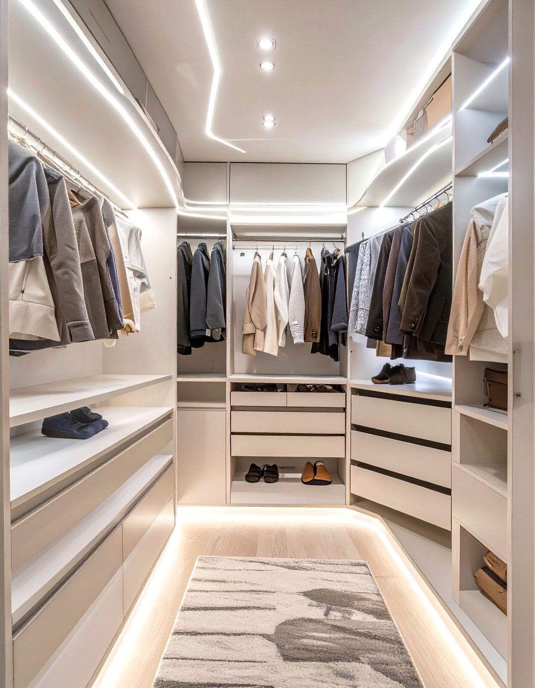 The Smart Tech Integrated Closet - 30 closet ideas small