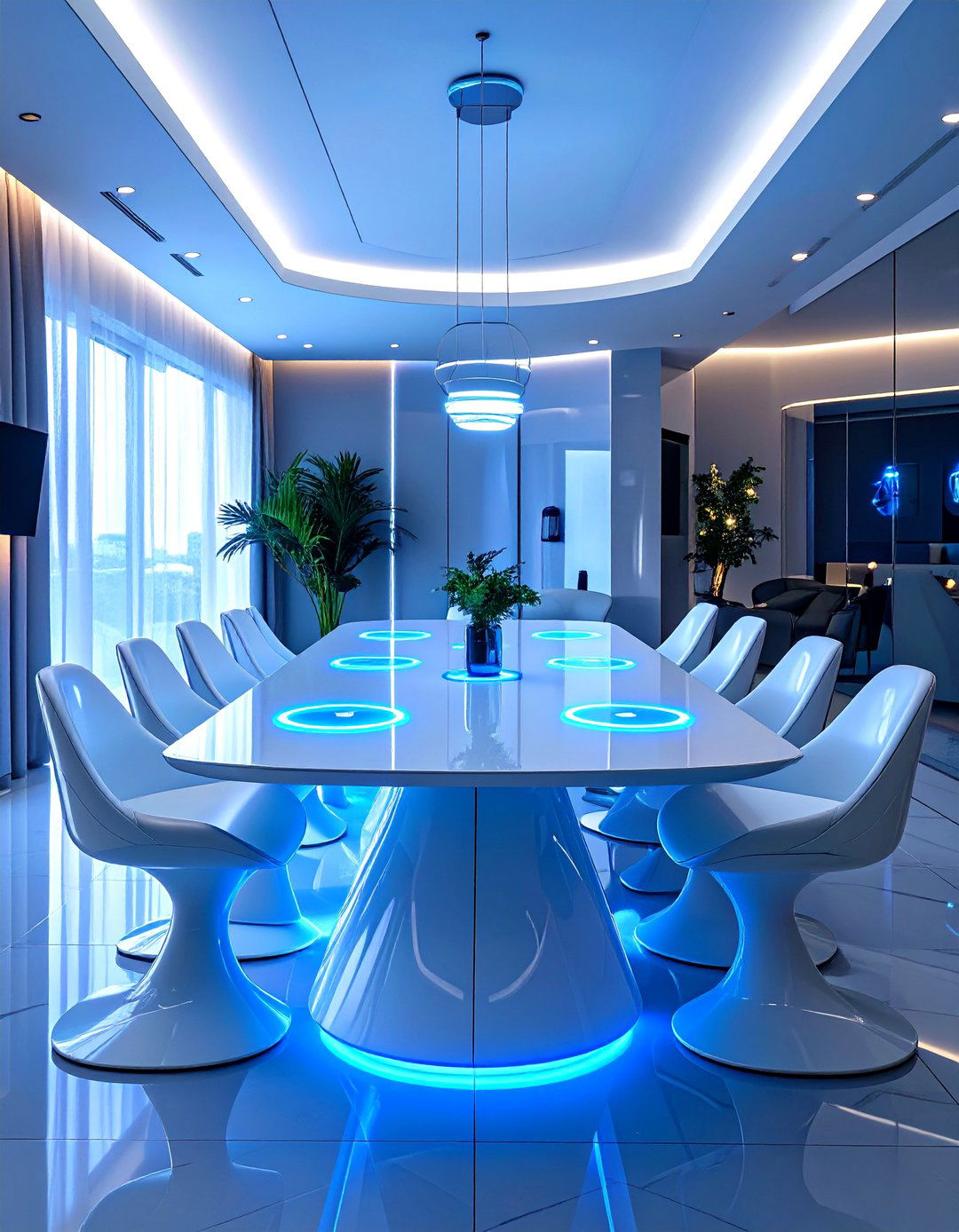 The Smart Tech Integrated Dining Room Table - 30 dining room table ideas