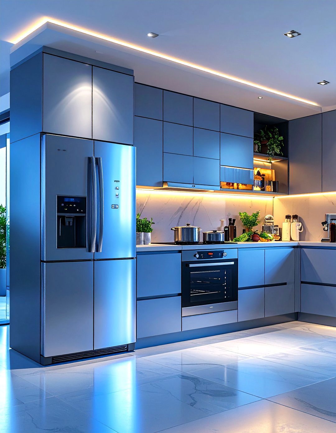 The Smart Tech Integrated Kitchen - 30 kitchen ideas for small spaces