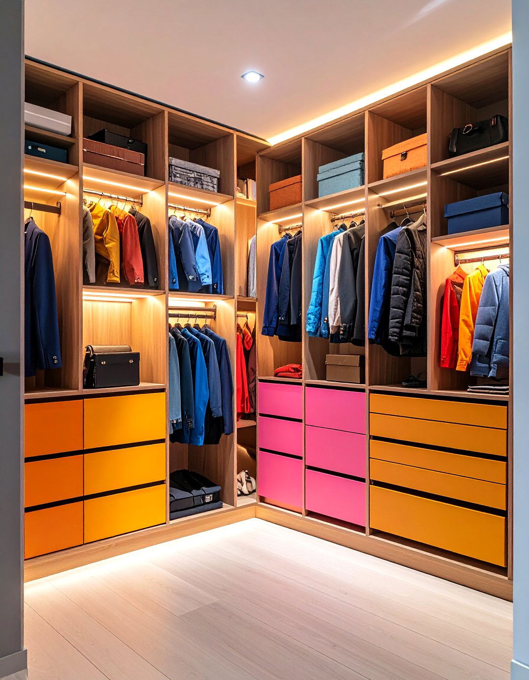 The Smart Technology Hallway Closet - 30 hallway closet ideas