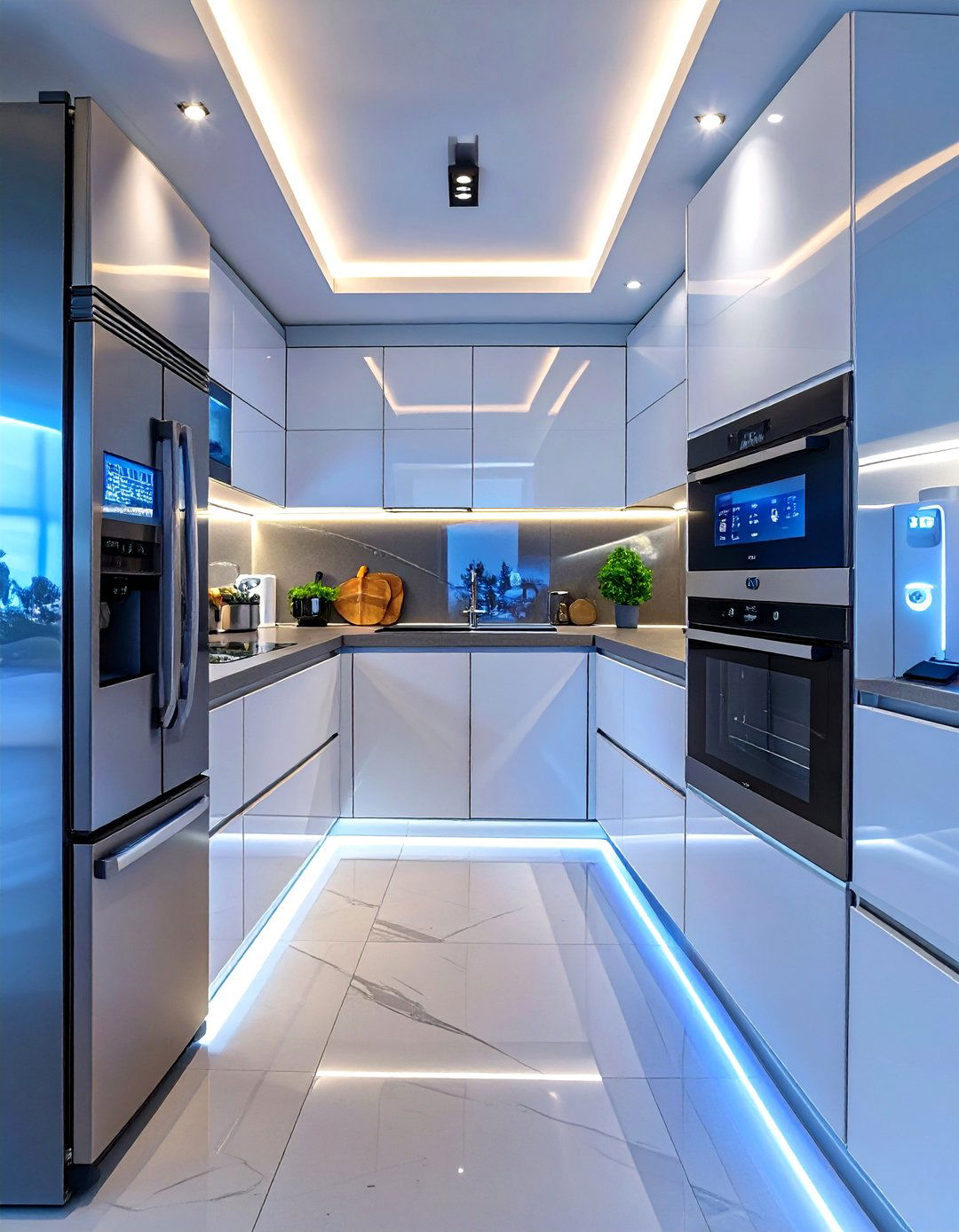 The Smart Technology Kitchen - 30 free kitchen design software ideas