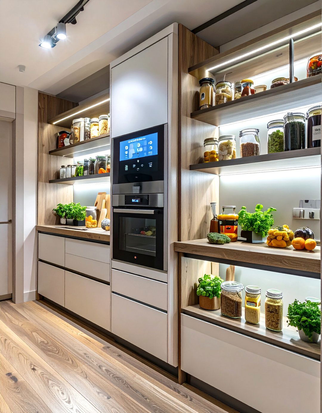 The Smart Technology Pantry - 30 butlers pantry walk in pantry ideas