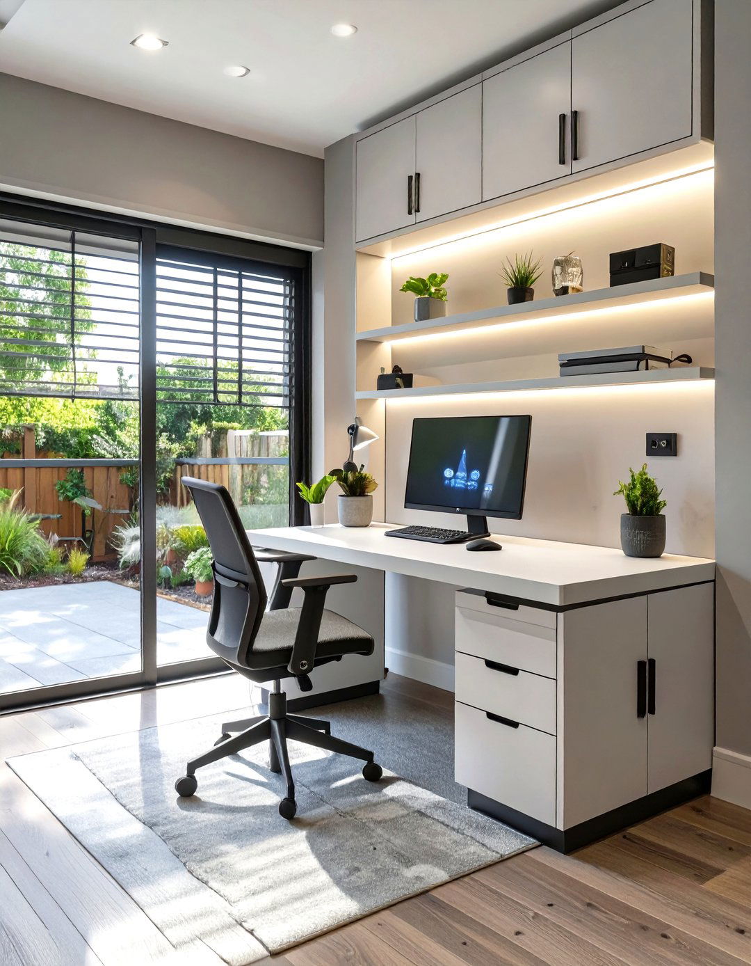 The Smart and Connected Garage Office - 30 garage office ideas