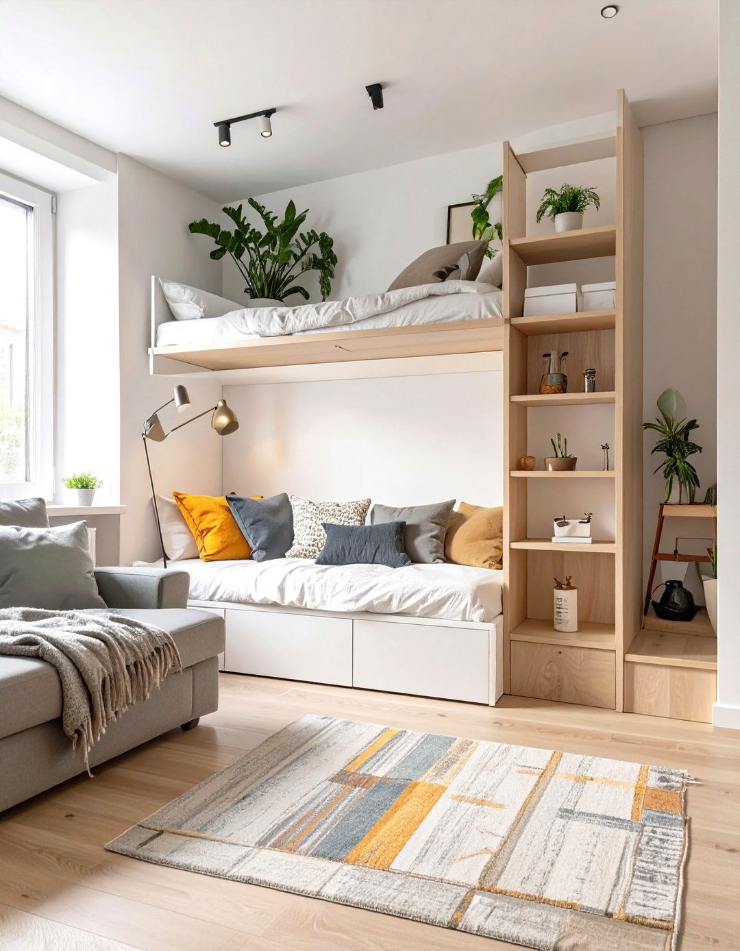 The Smart and Stylish Studio Apartment - 30 ikea interior design ideas