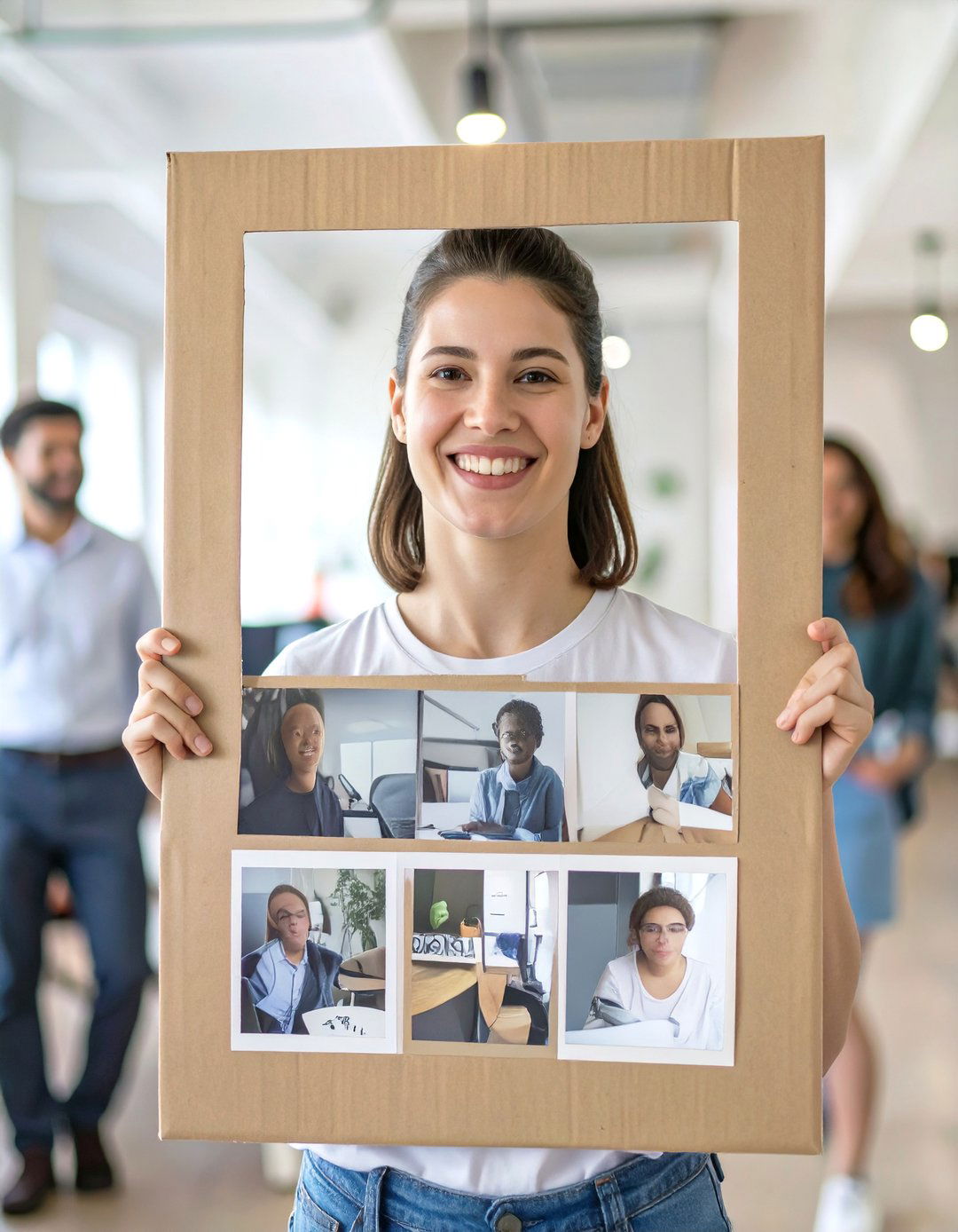 The Social Media Feed Costume - 30 office halloween costume ideas