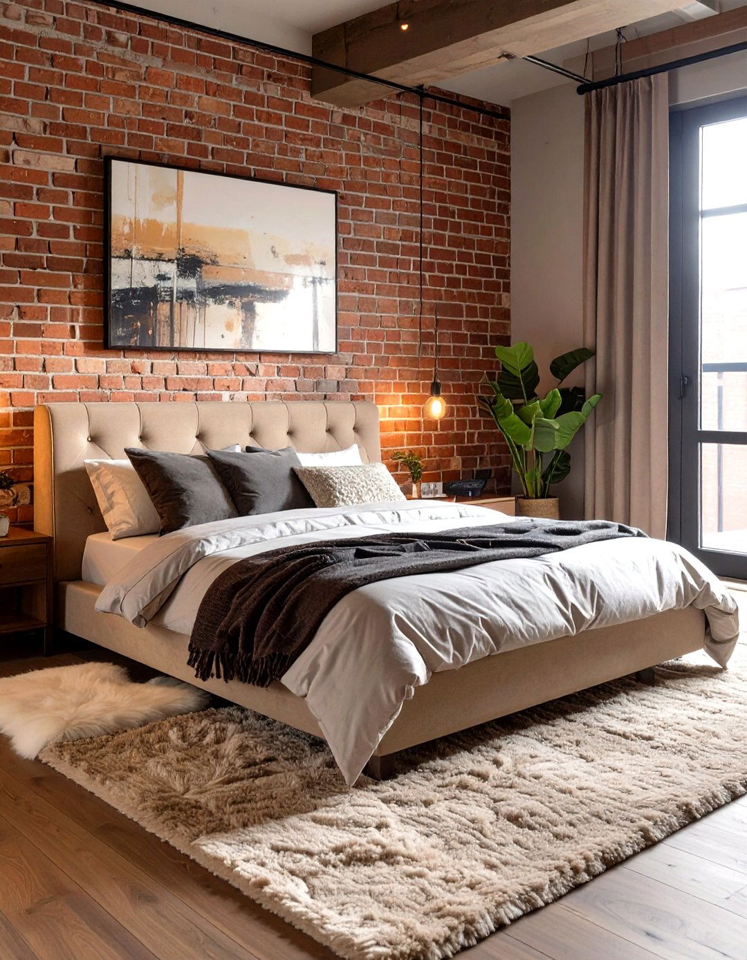 The Soft Industrial Bedroom - 30 cozy interior design ideas
