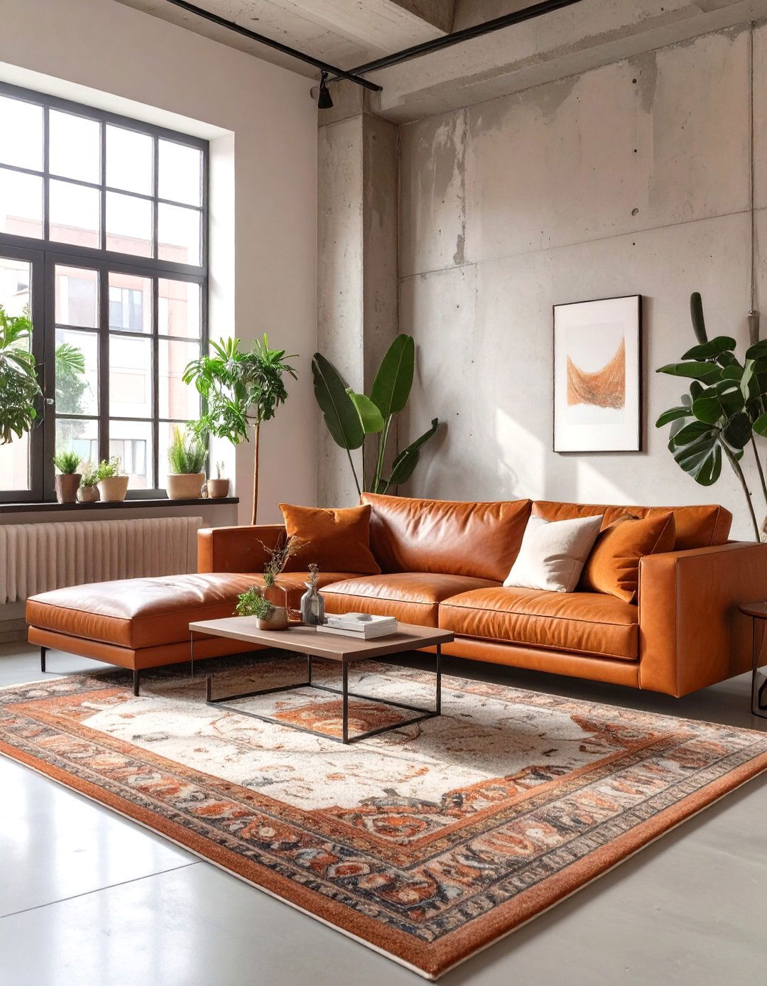 The Soft Industrial Living Room - 30 modern living room decor ideas