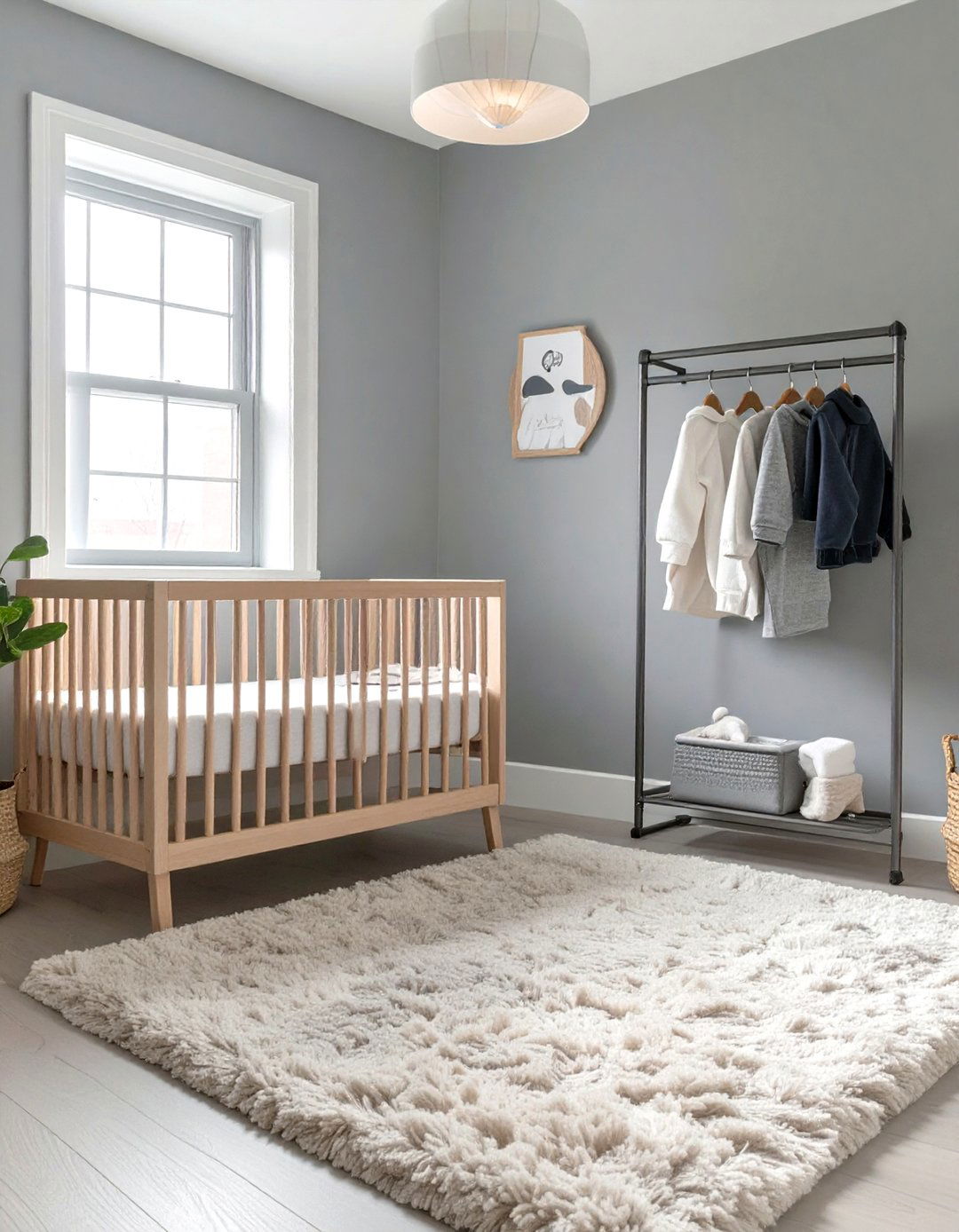 The Soft Industrial Nursery - 30 industrial home design ideas