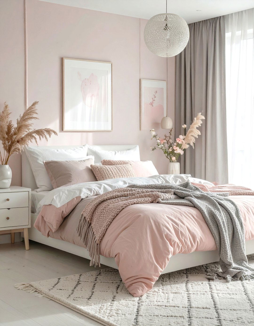 The Soft Pastel Bedroom - 30 cozy modern small bedroom ideas