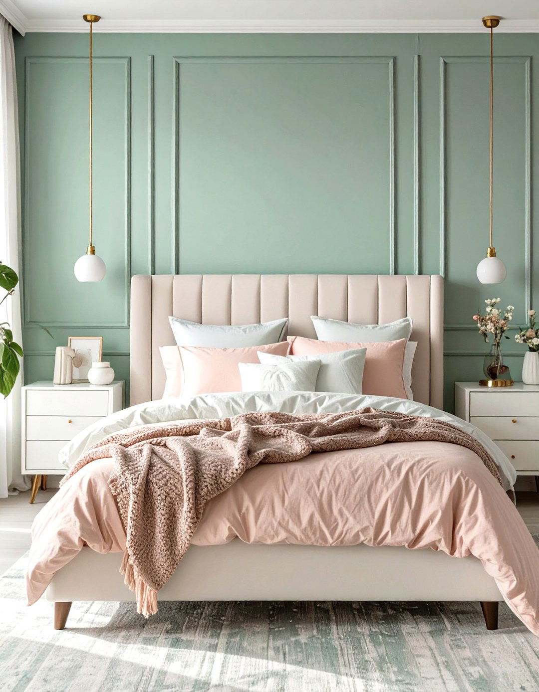 The Soft Pastels Guest Bedroom - 30 modern guest bedroom ideas