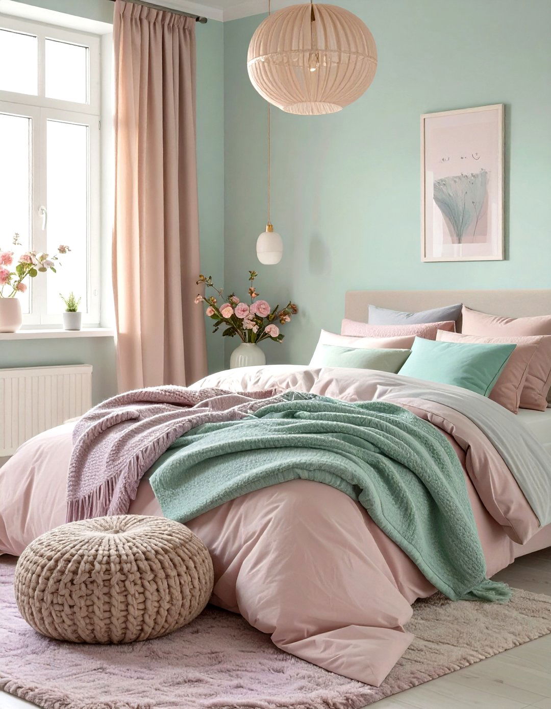 The Soft and Cozy Pastel Bedroom - 30 bedroom ideas for teen girls