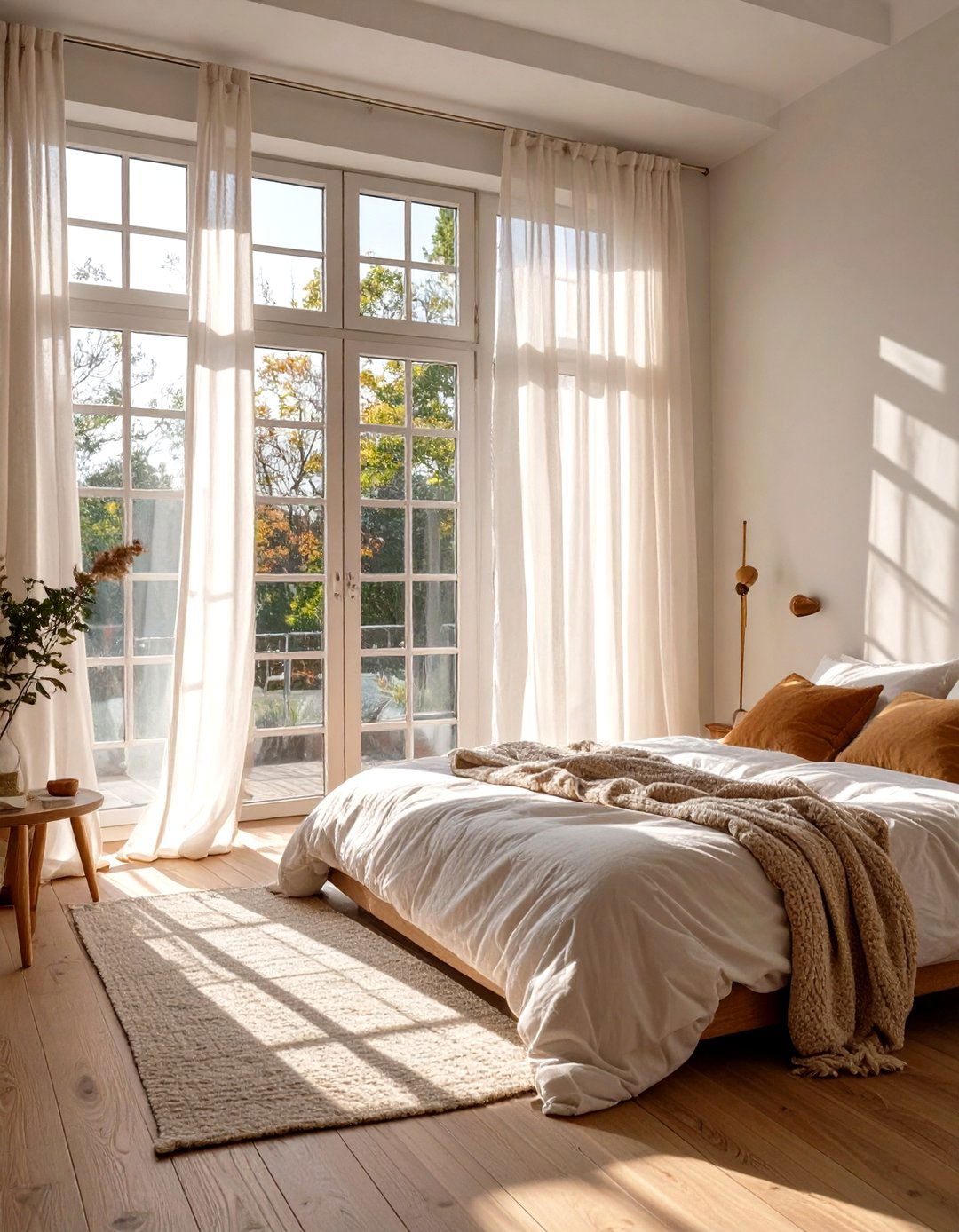 The Soft and Sheer Curtained Room - 30 cozy interior design ideas