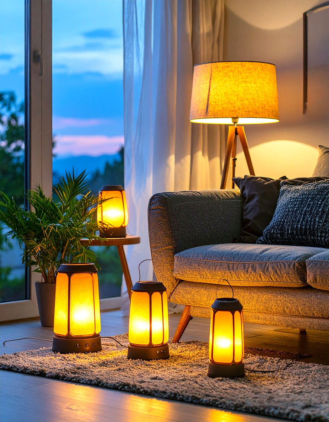 The Solar Powered Lighting Scheme - 30 best eco-friendly home decor ideas