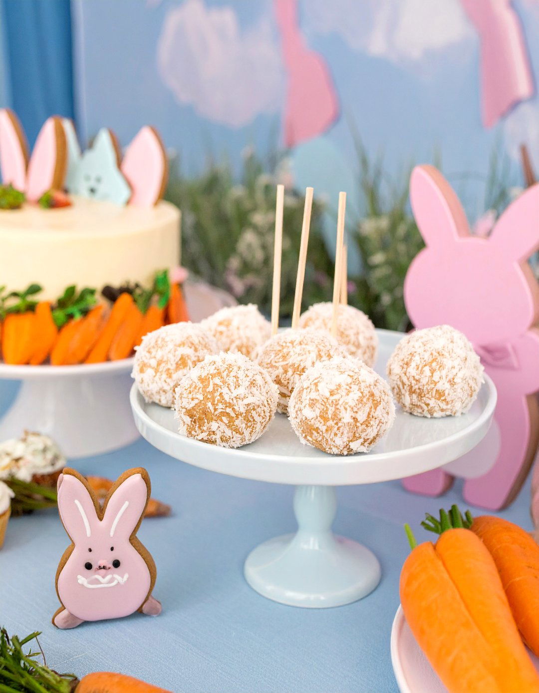 The Some Bunny is on the Way Dessert Bar - 30 baby shower dessert ideas
