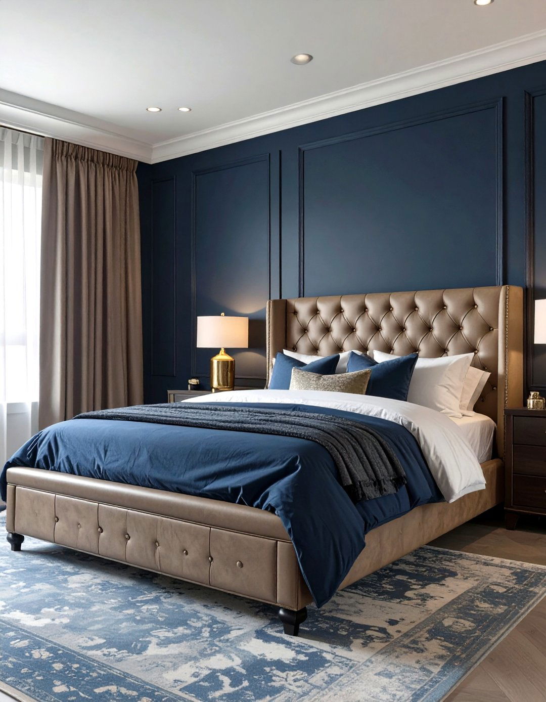 The Sophisticated Gentlemans Bedroom - 30 guys bedroom ideas