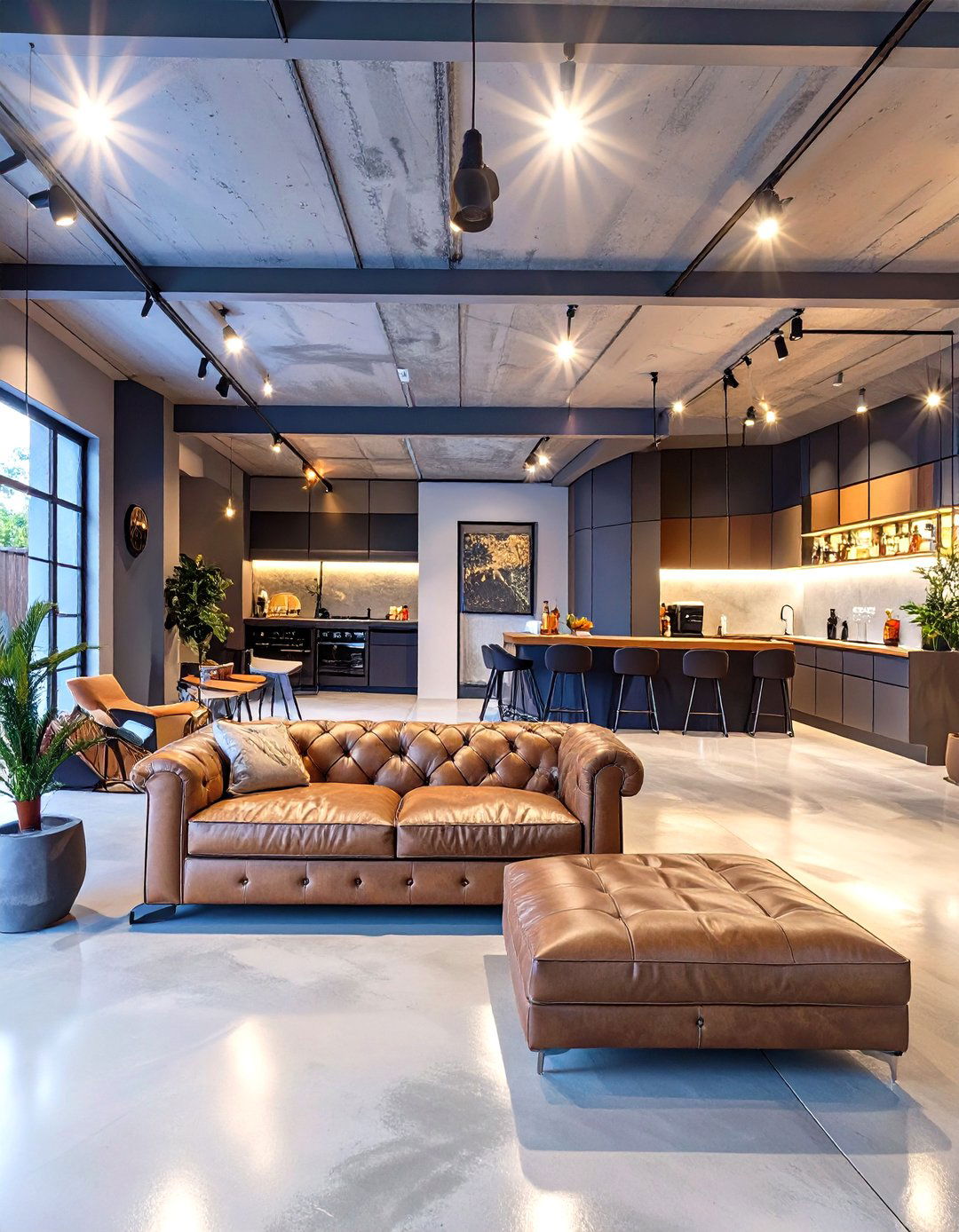 The Sophisticated Man Cave Garage - 30 garage setup ideas