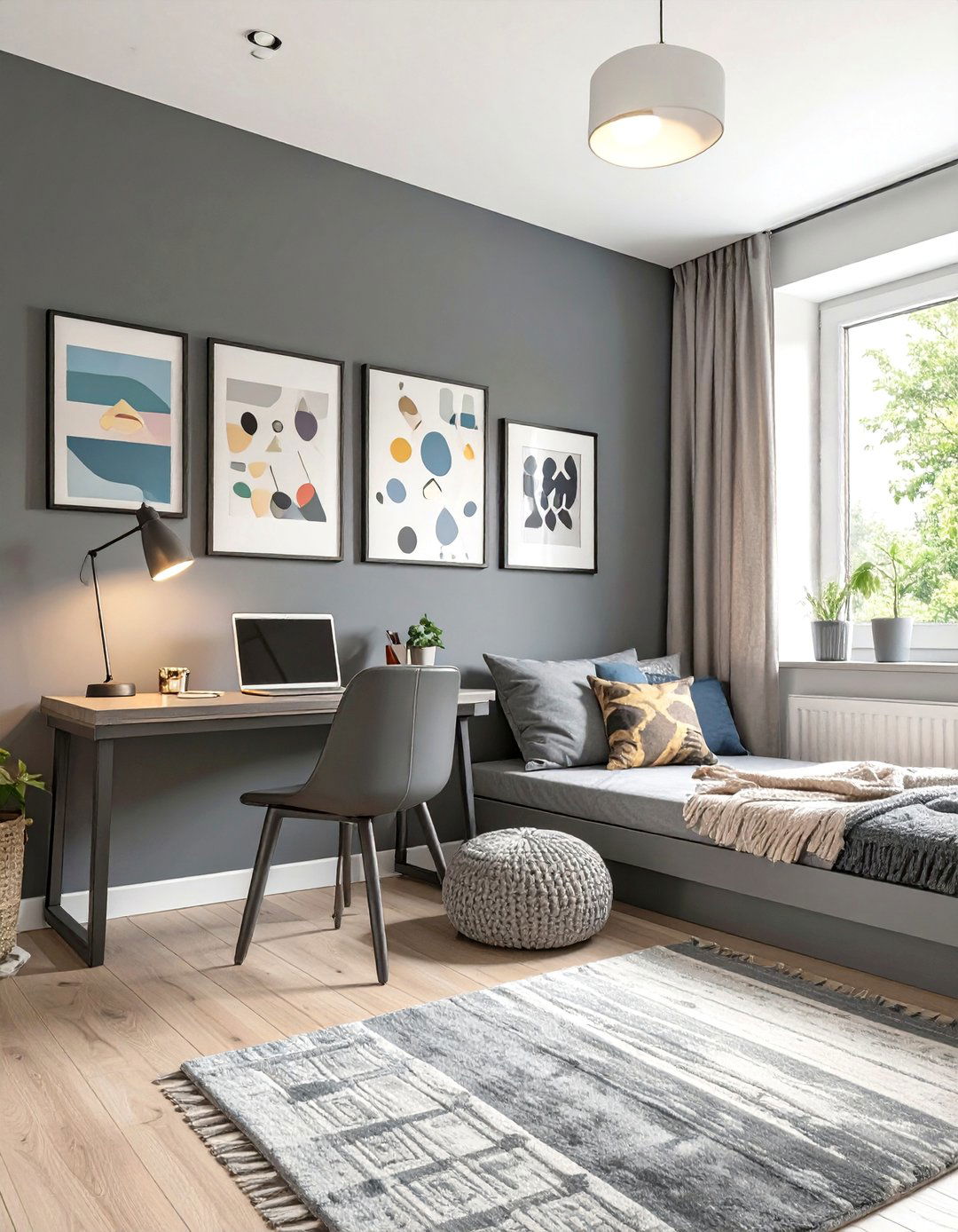 The Sophisticated Teen Lounge Bedroom - 30 boy bedroom ideas