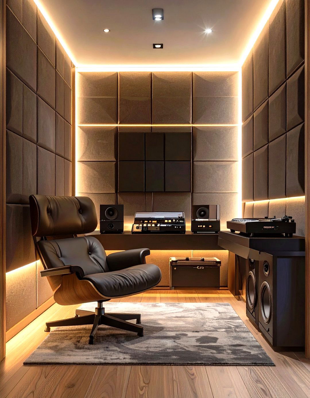 The Soundproof Music Nook - 30 havenly interior design ideas