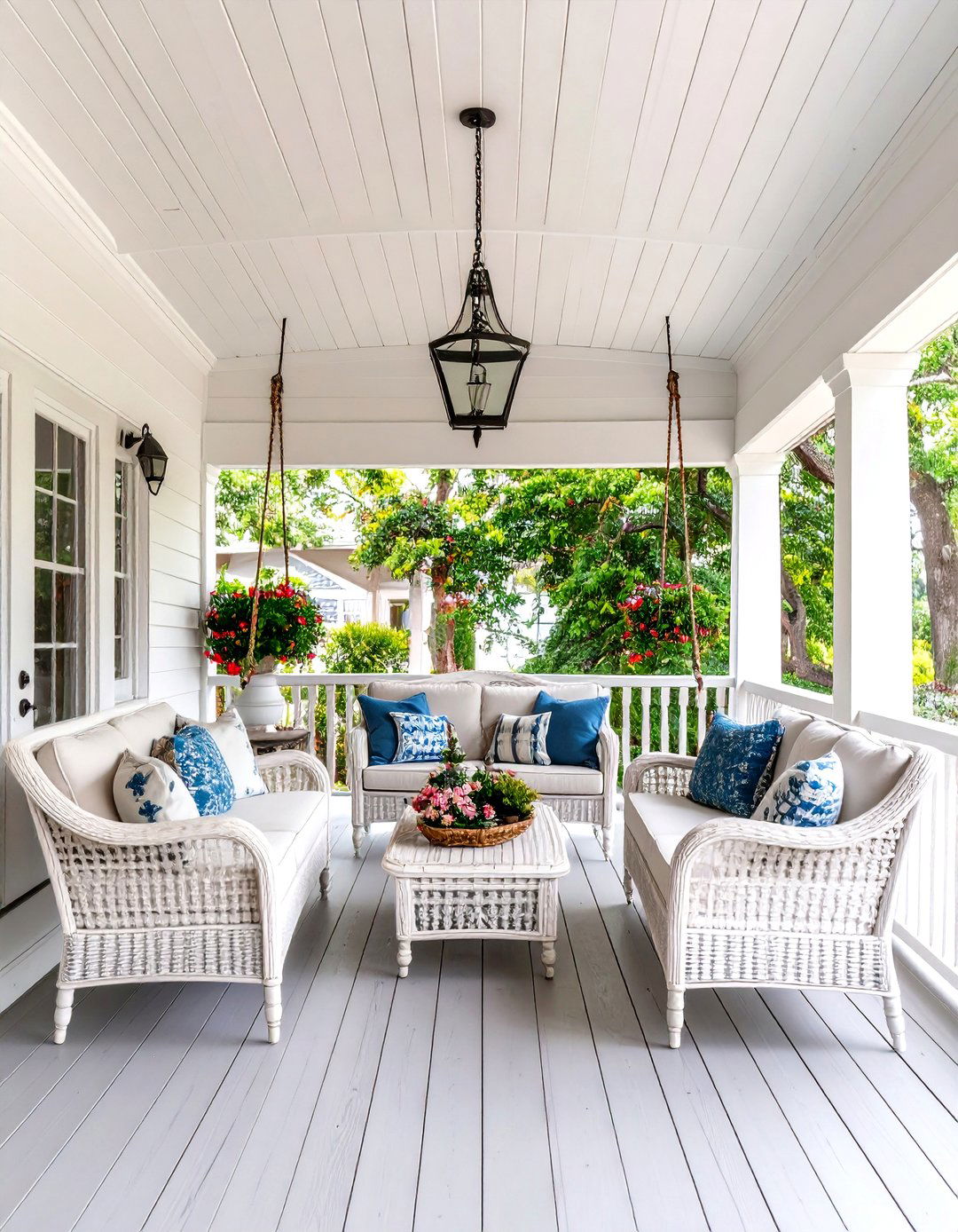 The Southern Charm Veranda - 30 front porch deck ideas