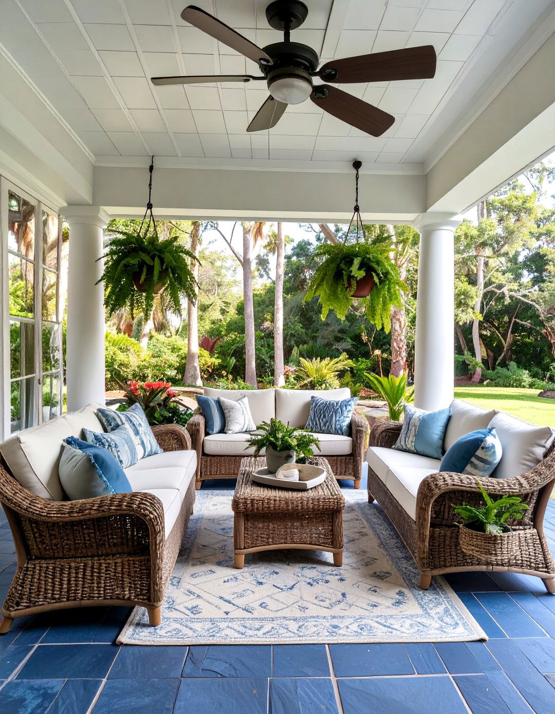 The Southern Veranda Living Space - 30 buckhead landscape and design ideas