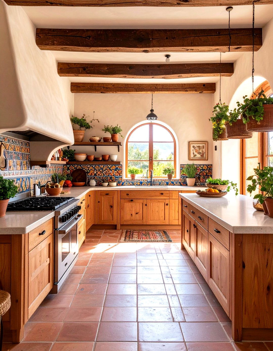 The Southwestern Adobe Kitchen - 30 kitchen remodels ideas