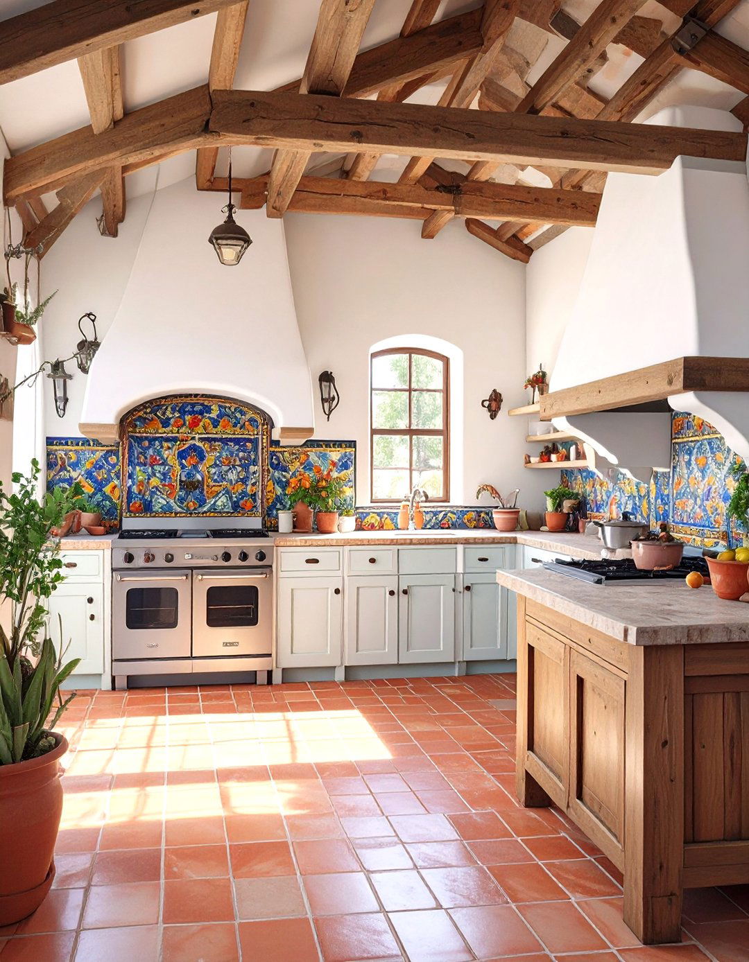 The Southwestern Adobe Kitchen - 30 barndominium kitchen ideas