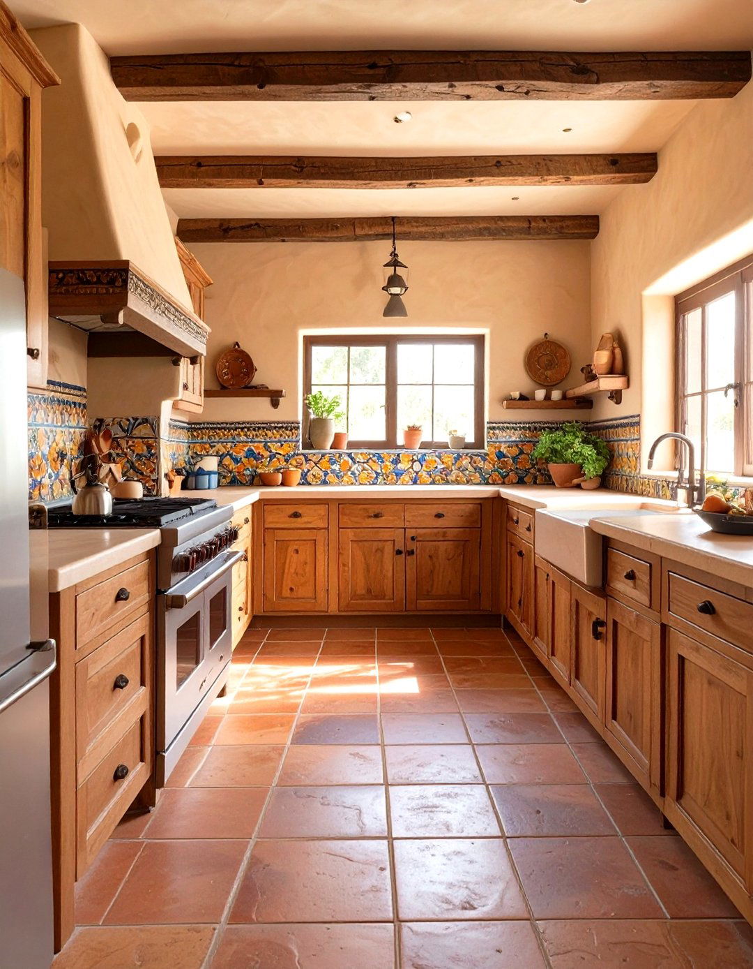 The Southwestern Adobe Kitchen - 30 free kitchen design software ideas