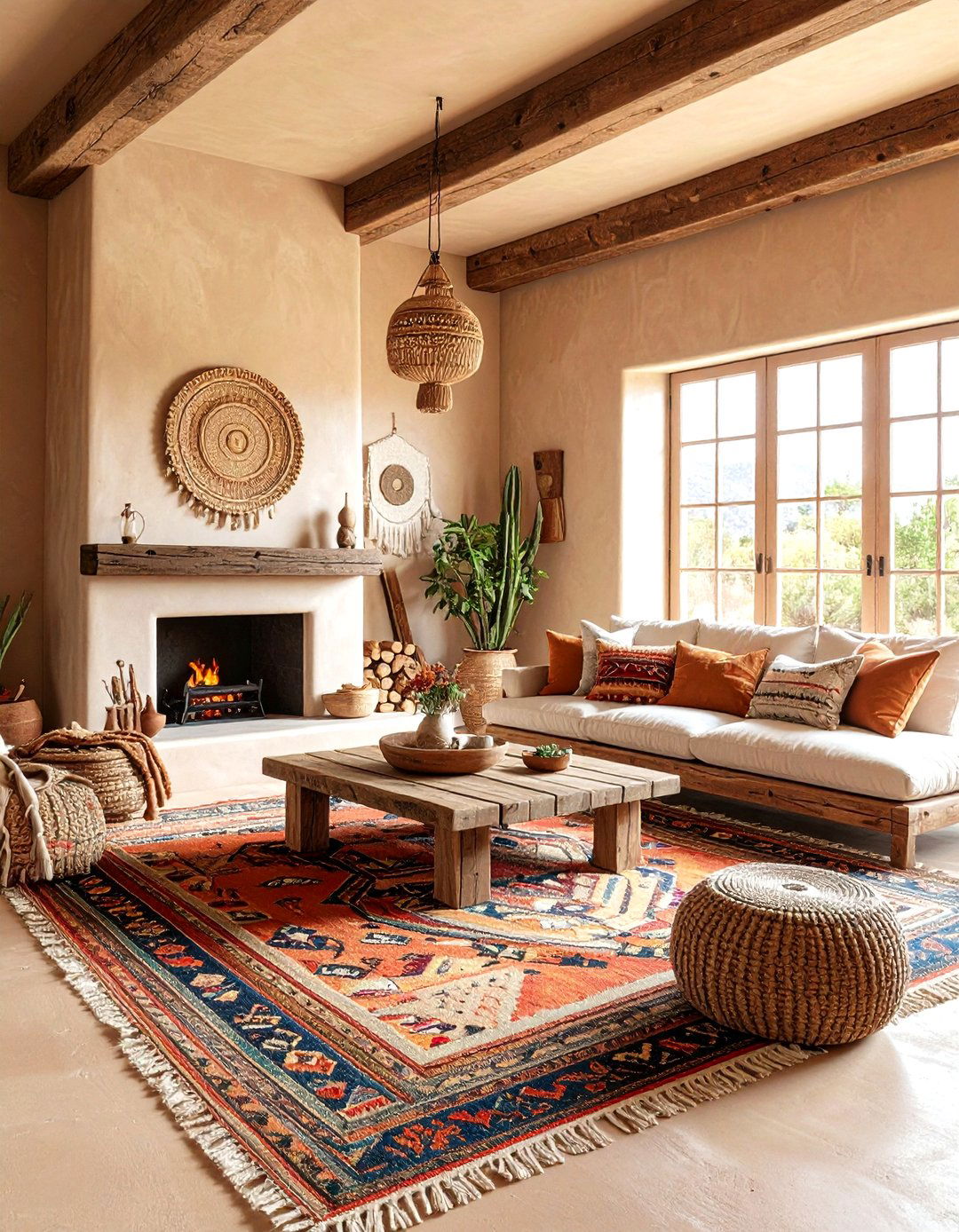 The Southwestern Adobe Living Room - 30 3d home design online ideas