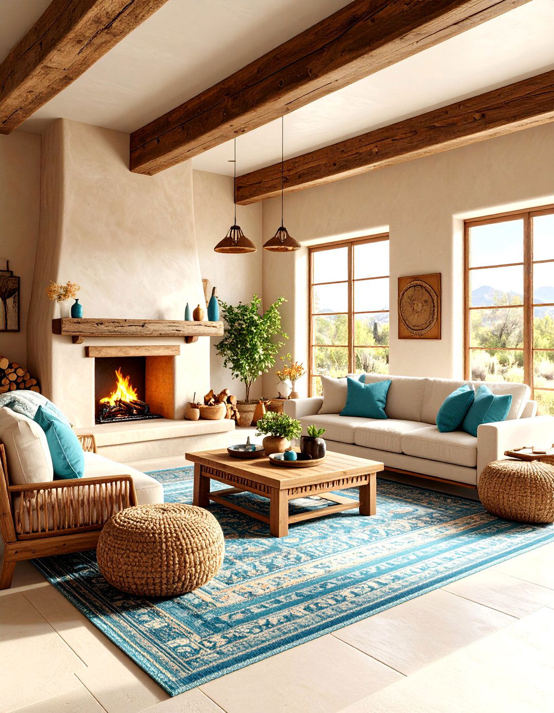 The Southwestern Adobe Style Home - 30 3d house design ideas